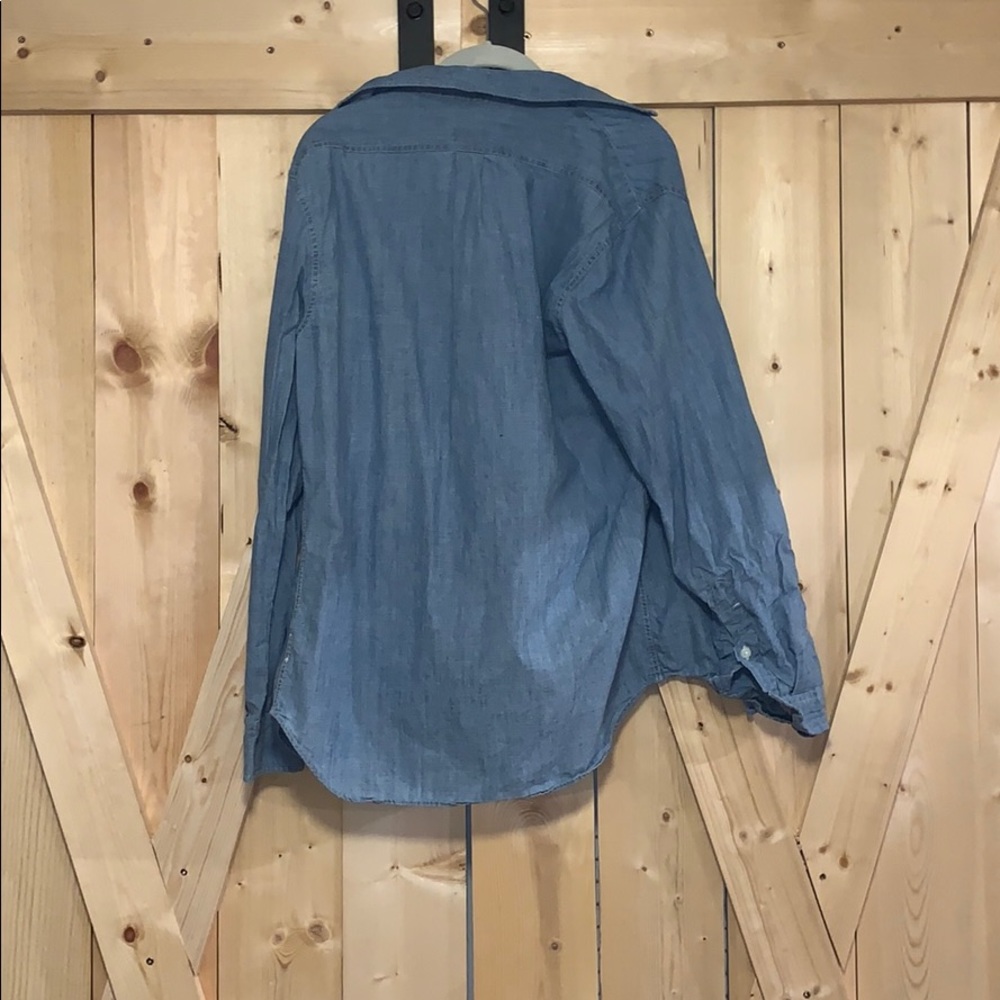 Denim button down. - Picture 3 of 3